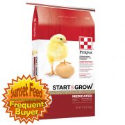 Purina Start & Grow Medicated Chick Starter 50lb