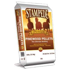 Stampede Pine Wood Pellets Bedding 40lb